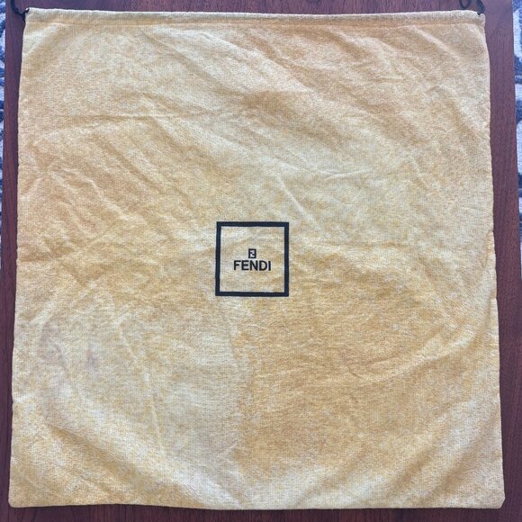 Fendi Handbags - FENDI XL Dust Bag - Drawstring 22 x 22